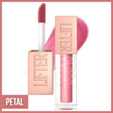 Maybelline New York Lifter Gloss - Moisturizing Lip Gloss with Hyaluronic Acid & Natural Oils - 005 Petal