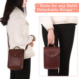 Kalimba Case Thumb Piano Flannelette Bag with Adjustable Strap