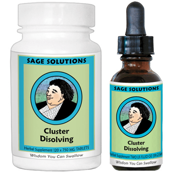 Kan Herb Sage Solutions Cluster Dissolving 120 Tablets