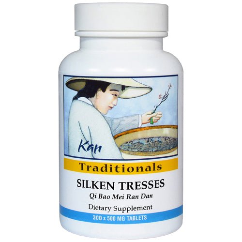 Kan Herb Traditionals Silken Tresses 300 Tablets -