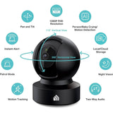 Kasa Smart 2023 New Indoor Pan-Tilt Security Camera  (Refurbished)