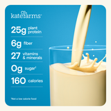 Kate Farms High Protein Nutrition Shake, Strawberry, Case/12