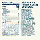 Kate Farms High Protein Nutrition Shake, Strawberry, Case/12