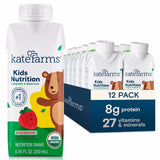 Kate Farms Kid's Nutrition Shake, Strawberry, Case/12