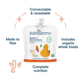 Kate Farms Pediatric Blended Meals, Squash & Carrot, CS/12