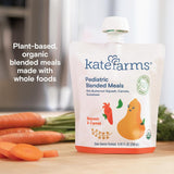 Kate Farms Pediatric Blended Meals, Squash & Carrot, CS/12