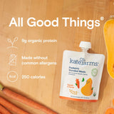 Kate Farms Pediatric Blended Meals, Squash & Carrot, CS/12