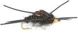 Basics Collection - Kaufmanns Stonefly Assortment - 10 Flies Sizes 4-12