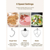 Kealive Stand Mixer - Electric Food Mixer Kitchen with 5.5QT