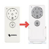 Anderic Substitute for Kendal Lighting 6 Speed Remote Control Ceiling Fan Remote Control [Anderic DC1]