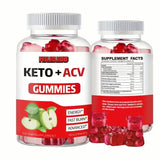 KETO +ACV Gummies Apple Cider Vinegar & B12