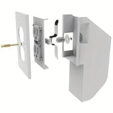 Key Lock Plastic Diversion Wall Outlet Safe
