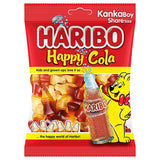 Haribo Happy Cola Gummy Candy Chewy Cola Flavor 80g