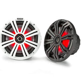 Kicker Pair 45KM84L 8" 600 Watt Marine Boat Waterproof Speakers (Refurbished)