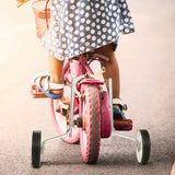 Kids Bicycle Training Wheels Adjustable for 12"-20" Bike