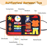 Kids Busy Board Sensory Activity Board Preschool Learning Toys