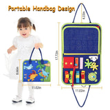 Kids Busy Board Sensory Activity Board Preschool Learning Toys