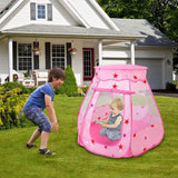 Kids Pop Up Prince Princess Toddler Play Tent