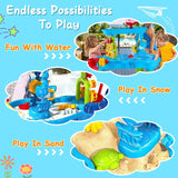 Kids Sand Water Table for 3-6 Years Old Sensory Exercise Friendship Building