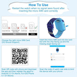 Kid's Smartwatch GPS Tracker