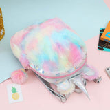 Kids Soft Tie-Dye Unicorn Backpack