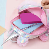 Kids Soft Tie-Dye Unicorn Backpack