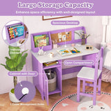 Kids Table and Chair Set for Arts, Crafts, Homework, Home School