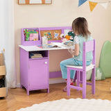 Kids Table and Chair Set for Arts, Crafts, Homework, Home School