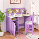 Kids Table and Chair Set for Arts, Crafts, Homework, Home School