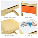 Kids Table Chairs Set With Storage Boxes Blackboard Whiteboard Drawing