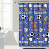 Kidz Mix Game Day Shower Curtain