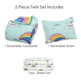 Kidz Mix Magical Unicorn Bed in a Bag
