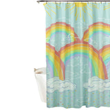 Kidz Mix Rainbow Clouds Shower Curtain