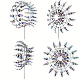 Kinetic Wind Sculptures & Spinners 3D Wind Spinner Wind Powered Wind Art
