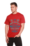 King Of The Street Men's Bamboo Viscose/Organic Cotton Short Sleeve Graphic T-Shirt