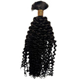 Kinky Curly Bulk 100% Human Braiding Hair