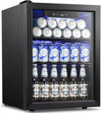 Kismile 1.7 Cu.ft Beverage Refrigerator and Cooler W5848H