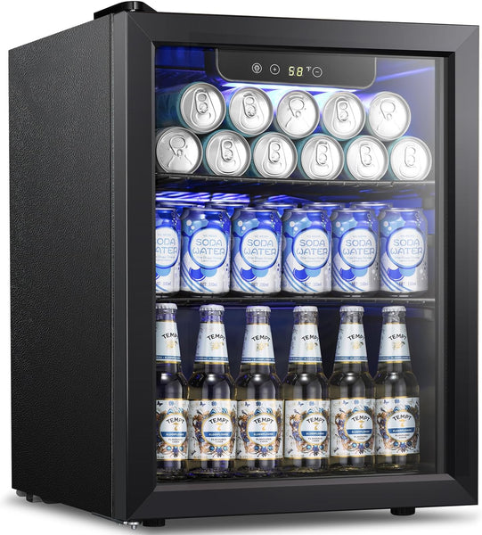 Kismile 1.7 Cu.ft Beverage Refrigerator and Cooler W5848H