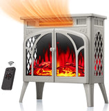 25 Inches 3D Infrared  Free Standing Electric Fireplace Stove S230B