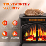 25 Inches 3D Infrared  Free Standing Electric Fireplace Stove S230B