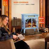 25 Inches 3D Infrared  Free Standing Electric Fireplace Stove S230B