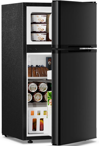Kismile 3.2 Cu.Ft,Mini Refrigerator with Freezer F5887