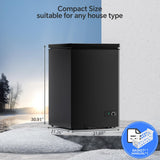 Kismile 3.5 Cubic Feet Chest Freezer