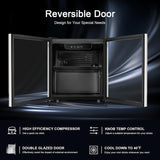 Kismile 48 Can Beverage Refrigerator 58036RWC0
