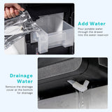 Kismile Clear Square Ice Cubes Maker 58003RIM0