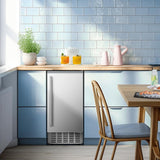 Kismile Commercial Under Counter Built-in Nugget Ice Maker Z5830N