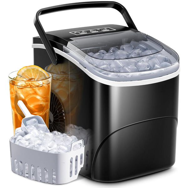 Kismile Ice Makers Countertop with Handle Z5812B