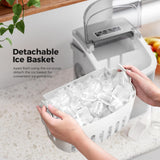 Kismile Ice Makers Countertop with Handle Z5812B