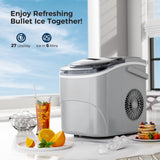 Kismile Ice Makers Countertop with Handle Z5812B