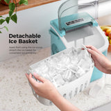 Kismile Ice Makers Countertop with Handle Z5812B